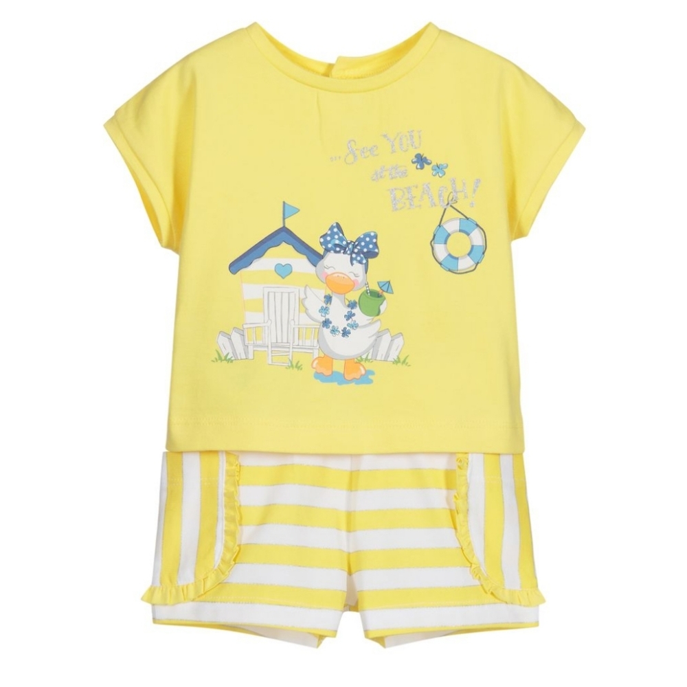 Mayoral short set for little girl